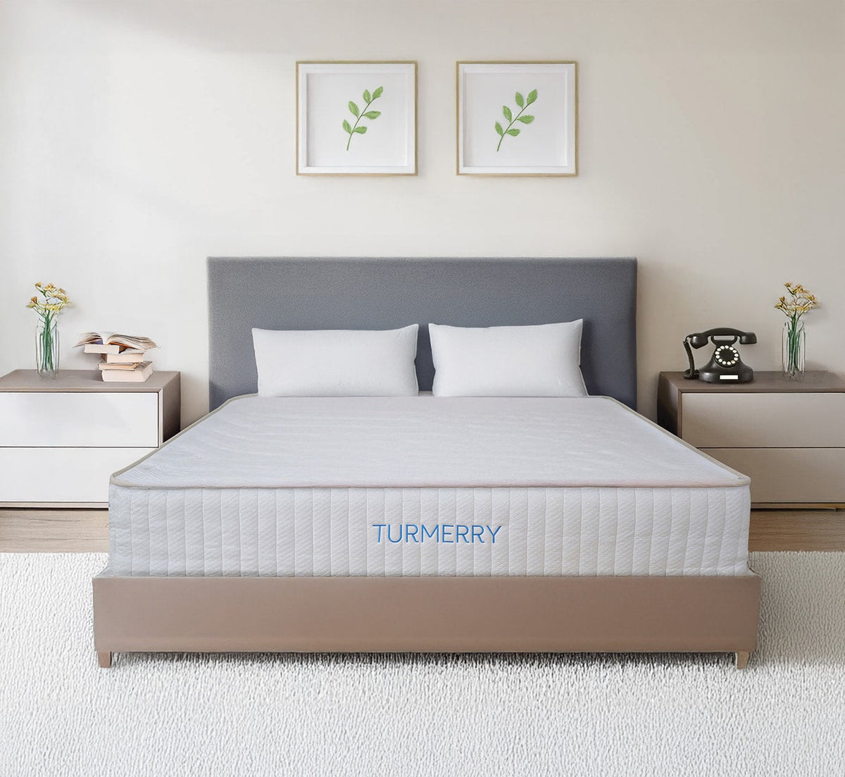 Turmerry DIY Hybrid Mattress With Latex 10in 12in