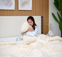 Turmerry Shredded Latex Pillow GOLS Organic Cotton Cover Extra Soft